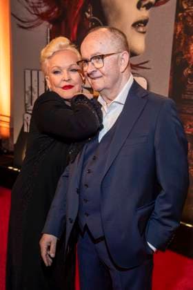 abb Angelika Milster und Andre Bauer Mann Saengerin zu Gast auf der Deutschland Premiere von Wir sind am Leben das Berlin Musical im Theater des Westens am Samstag 21.03.2026 Berlin Deutschland
