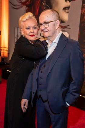 abb Angelika Milster und Andre Bauer Mann Saengerin zu Gast auf der Deutschland Premiere von Wir sind am Leben das Berlin Musical im Theater des Westens am Samstag 21.03.2026 Berlin Deutschland