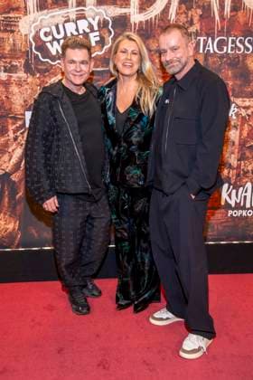abb Peter Plate, Nadine Krueger und Ulf Leo Sommer zu Gast auf der Deutschland Premiere von Wir sind am Leben das Berlin Musical im Theater des Westens am Samstag 21.03.2026 Berlin Deutschland