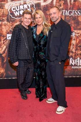 abb Peter Plate, Nadine Krueger und Ulf Leo Sommer zu Gast auf der Deutschland Premiere von Wir sind am Leben das Berlin Musical im Theater des Westens am Samstag 21.03.2026 Berlin Deutschland