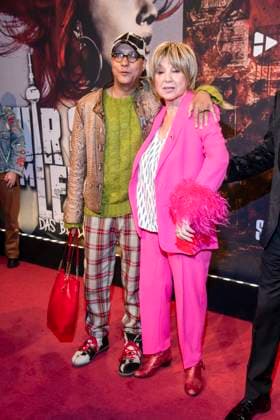 abb Francis Winter und Judy Winter Mutter Sohn zu Gast auf der Deutschland Premiere von Wir sind am Leben das Berlin Musical im Theater des Westens am Samstag 21.03.2026 Berlin Deutschland