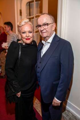 abb Angelika Milster und Andre Bauer Ehepaar zu Gast auf der Deutschland Premiere von Wir sind am Leben das Berlin Musical im Theater des Westens am Samstag 21.03.2026 Berlin Deutschland