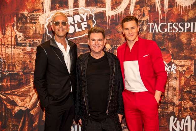 abb Gast Peter Plate und Ulf Leo Sommer zu Gast auf der Deutschland Premiere von Wir sind am Leben das Berlin Musical im Theater des Westens am Samstag 21.03.2026 Berlin Deutschland