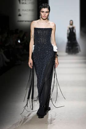 Yolancris - Mercedes-Benz Fashion Week Madrid, Spain - 21 Mar 2026 A model walks the runway wearing a design by Yolancris during Mercedes-Benz Fashion Week de Madrid in IFEMA. Madrid Spain Copyright: xAtilanoxGarciax xSOPAxImagesx photos10060