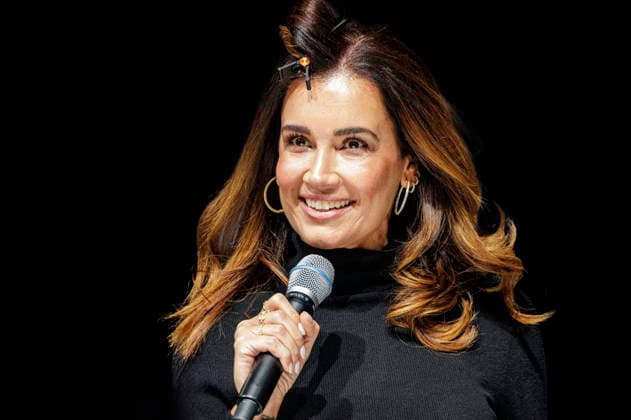 Jana Ina Zarrella auf der Top Hair Workshop Stage für Dyson bei der Beauty und Top Hair Messe Düsseldorf 2026 in der Messe Düsseldorf. Düsseldorf, 21.03.2026