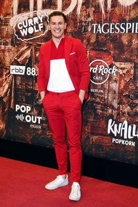 Lukas Sauer bei der Premiere des Musicals Wir sind am Leben - Das Berlin Musical im Theater des Westens. Berlin, 21.03.2026