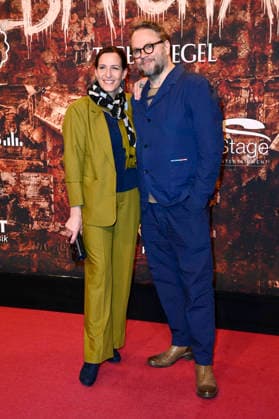 Ulrike Frank mit Ehemann Marc Schubring bei der Premiere des Musicals Wir sind am Leben - Das Berlin Musical im Theater des Westens. Berlin, 21.03.2026