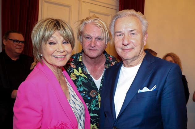 Judy Winter, Detlev Buck und Klaus Wowereit bei der Premiere des Musicals Wir sind am Leben - Das Berlin Musical im Theater des Westens. Berlin, 21.03.2026
