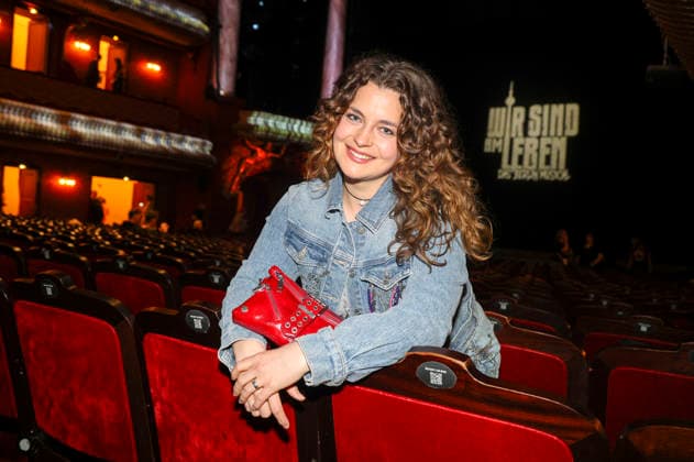 Ronja Forcher bei der Premiere des Musicals Wir sind am Leben - Das Berlin Musical im Theater des Westens. Berlin, 21.03.2026