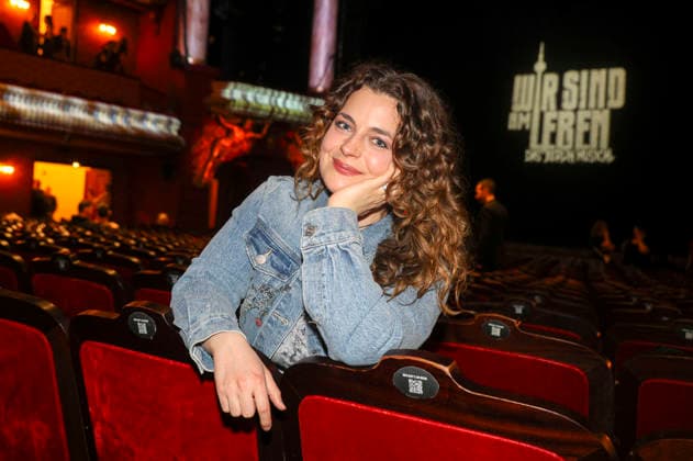 Ronja Forcher bei der Premiere des Musicals Wir sind am Leben - Das Berlin Musical im Theater des Westens. Berlin, 21.03.2026
