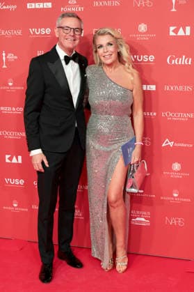 Astrid Bleeker mit Gast bei der 29. Verleihung der Spa Awards 2026 im Kurhaus. Baden-Baden, 21.03.2026