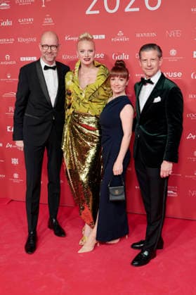 Stephan Hungeling und Franziska Knuppe mit Gästen bei der 29. Verleihung der Spa Awards 2026 im Kurhaus. Baden-Baden, 21.03.2026