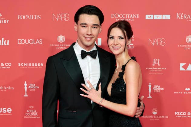 San Diego Pooth und Louisa Büscher bei der 29. Verleihung der Spa Awards 2026 im Kurhaus. Baden-Baden, 21.03.2026