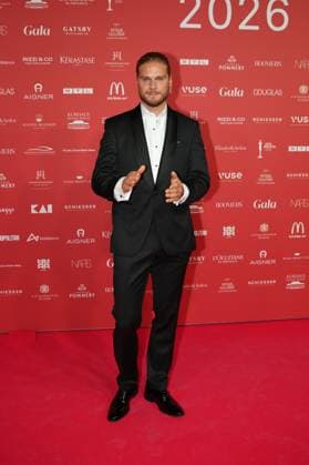 Spa Award 2026. Rurik Gislason auf dem Roten Teppich bei der Spa Awards Gala im Kurhaus Baden-Baden am 21.03.2026. Baden-Baden Kurhaus Baden-Württemberg