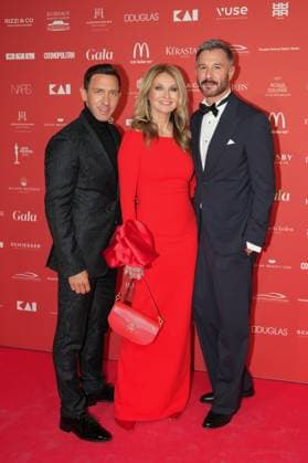 Spa Award 2026. Marcel Remus, Frauke Ludowig und Jochen Schropp auf dem Roten Teppich bei der Spa Awards Gala im Kurhaus Baden-Baden am 21.03.2026. Baden-Baden Kurhaus Baden-Württemberg