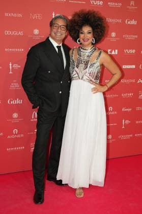Spa Award 2026. Mustafa Gündogdu (Mousse T), Khadra Sufi auf dem Roten Teppich bei der Spa Awards Gala im Kurhaus Baden-Baden am 21.03.2026. Baden-Baden Kurhaus Baden-Württemberg