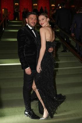 Spa Award 2026. Lior Beno Rosen und Kim Hnizdo auf dem Roten Teppich bei der Spa Awards Gala im Kurhaus Baden-Baden am 21.03.2026. Baden-Baden Kurhaus Baden-Württemberg