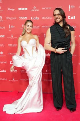 Sylvie Meis und Riccardo Simonetti bei den SPA Awards am 21.03.2026 im Kurhaus in Baden Baden 29. SPA Awards in Baden Baden