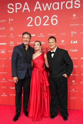 Marco Schreyl, Annika Lau und Guido Maria Kretschmer bei den SPA Awards am 21.03.2026 im Kurhaus in Baden Baden 29. SPA Awards in Baden Baden