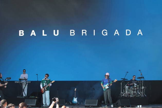 SaO PAULO, SP - 22.03.2026: LOLLAPALOOZA BRASIL 2026 - Balu Brigada is the New Zealand indie rock band from Auckland that takes to the Flying Fish stage early this Sunday afternoon (22), at Lollapalooza 2026. The festival takes place at the Interlagos racetrack, in the south of Sao Paulo. x2910023x  AngÃ licaxAlves