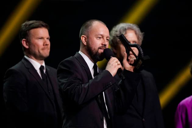 Spellemann 2025 Oslo 20260322. Jazz prisen gikk til Gard Nilssen Acoustic Unity Â«Great IntentionsÂ» under Spellemannprisen 2025 i Operaen. Foto: Jonas Been Henriksen NTB Oslo Norge mOhXe0JttVk EDITORIAL USE ONLY Ref:_ENTmOhXe0JttVk.jpg Copyright: xJonasxBeenxHenriksenx xNTBx