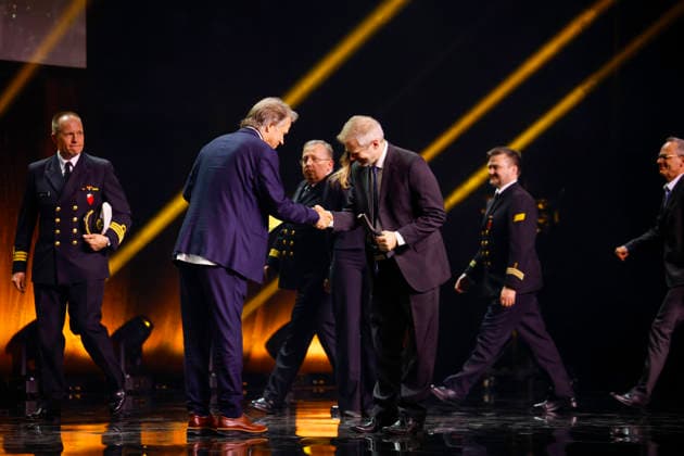 Spellemann 2025 Oslo 20260322. Arets komponistpris gikk til Bjorn Morten Christophersen Â«KrigsseilerrekviemÂ» under Spellemannprisen 2025 i Operaen. Foto: Jonas Been Henriksen NTB Oslo Norge TT08tnNDqY0 EDITORIAL USE ONLY Ref:_ENTTT08tnNDqY0.jpg Copyright: xJonasxBeenxHenriksenx xNTBx