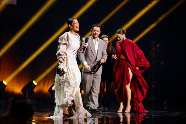 Spellemann 2025 Oslo 20260322. RnB & Soul prisen gikk til Hillari Â«New Beginnings Â» under Spellemannprisen 2025 i Operaen. Prisen ble delt ut av Thomas Gullestad & Jenny Skavlan. Foto: Jonas Been Henriksen NTB Oslo Norge MpZzwVy1Mqs EDITORIAL USE ONLY Ref:_ENTMpZzwVy1Mqs.jpg Copyright: xJonasxBeenxHenriksenx xNTBx