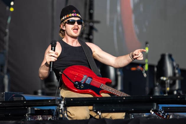 SaO PAULO, SP - 22.03.2026: LOLLAPALOOZA BRASIL 2026 - Djo, musical project of singer Joe Kerry (Steve, from Stranger Things) in a show on the afternoon of this Sunday (22), last day of the Lollapalooza festival, held at the Interlagos racetrack in Sao Paulo, SP. x2910137x  RodileixMorais