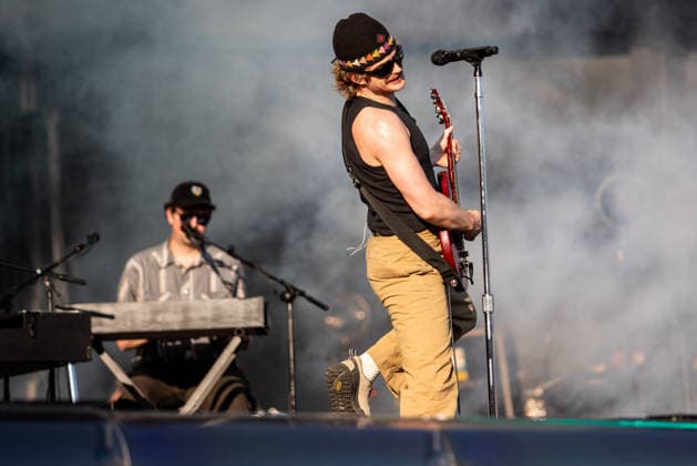 SaO PAULO, SP - 22.03.2026: LOLLAPALOOZA BRASIL 2026 - Djo, musical project of singer Joe Kerry (Steve, from Stranger Things) in a show on the afternoon of this Sunday (22), last day of the Lollapalooza festival, held at the Interlagos racetrack in Sao Paulo, SP. x2910139x  RodileixMorais
