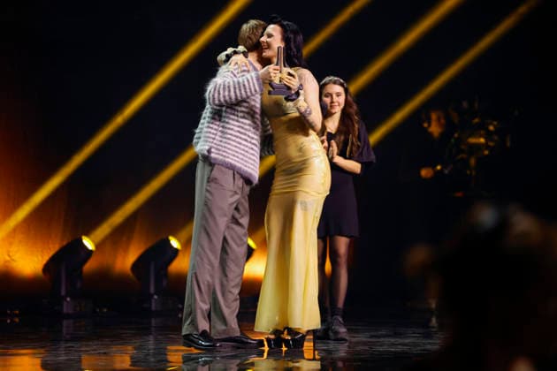 Spellemann 2025 Oslo 20260322. Hiphop prisen gikk til Sa_G Â«GunhildÂ» under Spellemannprisen 2025 i Operaen. Prisen ble delt ut av Lars Vaular. Foto: Jonas Been Henriksen NTB Oslo Norge Y49sBi9odYA EDITORIAL USE ONLY Ref:_ENTY49sBi9odYA.jpg Copyright: xJonasxBeenxHenriksenx xNTBx