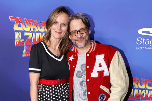 Monika Grosse und Patrick Bach bei der Zurueck in die Zukunft Musical Premiere am 22.03.2026 im Stage Operettenhaus in Hamburg Zurueck in die Zukunft Musical Premiere in Hamburg