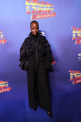 Florence Kasumba bei der Zurueck in die Zukunft Musical Premiere am 22.03.2026 im Stage Operettenhaus in Hamburg Zurueck in die Zukunft Musical Premiere in Hamburg