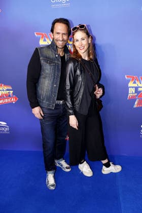 Alexander Di Capri und Franca Barthel bei der Zurueck in die Zukunft Musical Premiere am 22.03.2026 im Stage Operettenhaus in Hamburg Zurueck in die Zukunft Musical Premiere in Hamburg