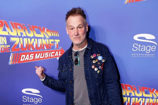 Patrick Harzig bei der Zurueck in die Zukunft Musical Premiere am 22.03.2026 im Stage Operettenhaus in Hamburg Zurueck in die Zukunft Musical Premiere in Hamburg