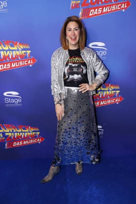 Madita van Huelsen bei der Zurueck in die Zukunft Musical Premiere am 22.03.2026 im Stage Operettenhaus in Hamburg Zurueck in die Zukunft Musical Premiere in Hamburg
