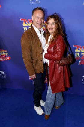 Carolin Fortenbacher und Thomas Forat bei der Zurueck in die Zukunft Musical Premiere am 22.03.2026 im Stage Operettenhaus in Hamburg Zurueck in die Zukunft Musical Premiere in Hamburg