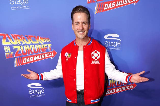 Alexander Klaws bei der Zurueck in die Zukunft Musical Premiere am 22.03.2026 im Stage Operettenhaus in Hamburg Zurueck in die Zukunft Musical Premiere in Hamburg