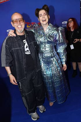 Thomas D und Klaudia Giez bei der Zurueck in die Zukunft Musical Premiere am 22.03.2026 im Stage Operettenhaus in Hamburg Zurueck in die Zukunft Musical Premiere in Hamburg