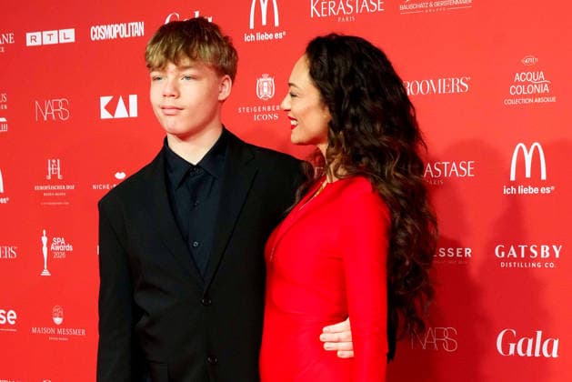Amadeus Becker und Lilly Becker bei den SPA Awards am 21.03.2026 im Kurhaus in Baden Baden 29. SPA Awards in Baden Baden
