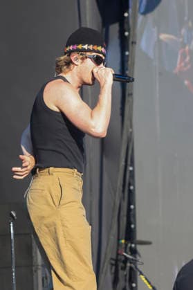 DJO debuts in Brazil with a show at Lollapalooza Brazil 2026. Sao Paulo (SP), 03 22 2026 Lollapalooza Brazil Show DJO Musician DJO, a musical project by actor Joe Keery, known for playing Steve Harrington in the series Stranger Things, makes his first appearance in Brazil during the Lollapalooza Brazil festival, at the Interlagos racetrack in Sao Paulo. The show took place on the Budweiser stage and marked the artist s debut in the country, this Sunday, March 22, 2026. (Foto: Leco Viana Thenews2 imago images) DJO debuts in Brazil with a show at Lollapalooza Brazil 2026.  Copyright: xLecoxVianax