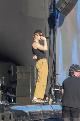 DJO debuts in Brazil with a show at Lollapalooza Brazil 2026. Sao Paulo (SP), 03 22 2026 Lollapalooza Brazil Show DJO Musician DJO, a musical project by actor Joe Keery, known for playing Steve Harrington in the series Stranger Things, makes his first appearance in Brazil during the Lollapalooza Brazil festival, at the Interlagos racetrack in Sao Paulo. The show took place on the Budweiser stage and marked the artist s debut in the country, this Sunday, March 22, 2026. (Foto: Leco Viana Thenews2 imago images) DJO debuts in Brazil with a show at Lollapalooza Brazil 2026.  Copyright: xLecoxVianax