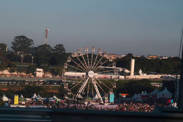 DJO debuts in Brazil with a show at Lollapalooza Brazil 2026. Sao Paulo (SP), 03 22 2026 Lollapalooza Brazil Show DJO Musician DJO, a musical project by actor Joe Keery, known for playing Steve Harrington in the series Stranger Things, makes his first appearance in Brazil during the Lollapalooza Brazil festival, at the Interlagos racetrack in Sao Paulo. The show took place on the Budweiser stage and marked the artist s debut in the country, this Sunday, March 22, 2026. (Foto: Leco Viana Thenews2 imago images) DJO debuts in Brazil with a show at Lollapalooza Brazil 2026.  Copyright: xLecoxVianax