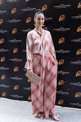 London, red carpet arrivals for the world premiere of The Hunger Games: On Stage at the Troubadour Canary Wharf Theatre. Pictured: Rachel Duffy  Copyright: xcristinaxmasseix xipa-agency.netx xx IPA_Agency_IPA73315841