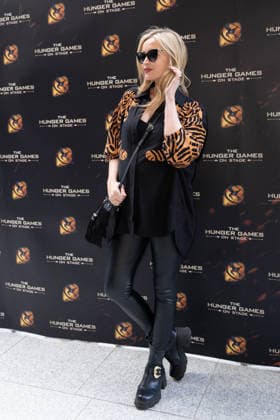 London, red carpet arrivals for the world premiere of The Hunger Games: On Stage at the Troubadour Canary Wharf Theatre. Pictured:  Copyright: xcristinaxmasseix xipa-agency.netx xx IPA_Agency_IPA73316032