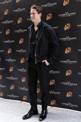 London, red carpet arrivals for the world premiere of The Hunger Games: On Stage at the Troubadour Canary Wharf Theatre. Pictured: Sam Vunderpump  Copyright: xcristinaxmasseix xipa-agency.netx xx IPA_Agency_IPA73316193