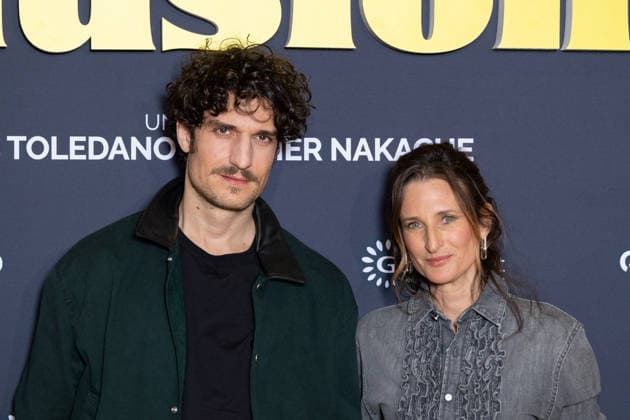 Juste Une Illusion Paris Film Premiere Louis Garrel, Camille Cottin attends Juste Une Illusion Paris Film Premiere at Le Grand REX on March 22, 2026 in Paris, France. Photo by Nasser Berzane ABACAPRESS.COM Paris France  Copyright: xBerzanexNasser ABACAx