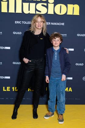 Juste Une Illusion Paris Film Premiere Elodie Frenck and her son Esteban Abraham attends Juste Une Illusion Paris Film Premiere at Le Grand REX on March 22, 2026 in Paris, France. Photo by Nasser Berzane ABACAPRESS.COM Paris France  Copyright: xBerzanexNasser ABACAx