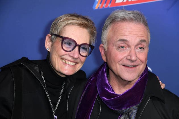 Jörg Knör mit Ehefrau Kerstin Goeritz bei der Premiere von ZURÜCK IN DIE ZUKUNFT - DAS MUSICAL im Stage Operettenhaus in Hamburg am 22.03.2026