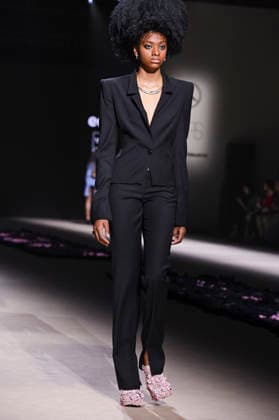 Mercedes-Benz Fashion Week Madrid in Spain - 22 Mar 2026 A model walks the runway wearing a design by Pat Equilux during Mercedes-Benz Fashion Week de Madrid in IFEMA. Madrid Spain Copyright: xAtilanoxGarciax xSOPAxImagesx photos10285