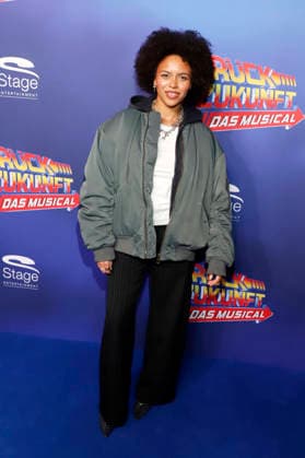 Aminata Belli bei der Premiere des Musicals Zurück in die Zukunft im Stage Operettenhaus. Hamburg, 22.03.2026